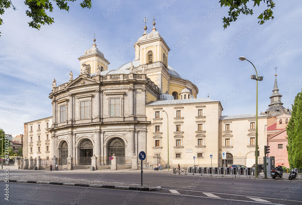 Madrid, Spain. The Royal Cathedral of St. Francis the Great (Real Basílica de San Francisco el Grande), XVIII century