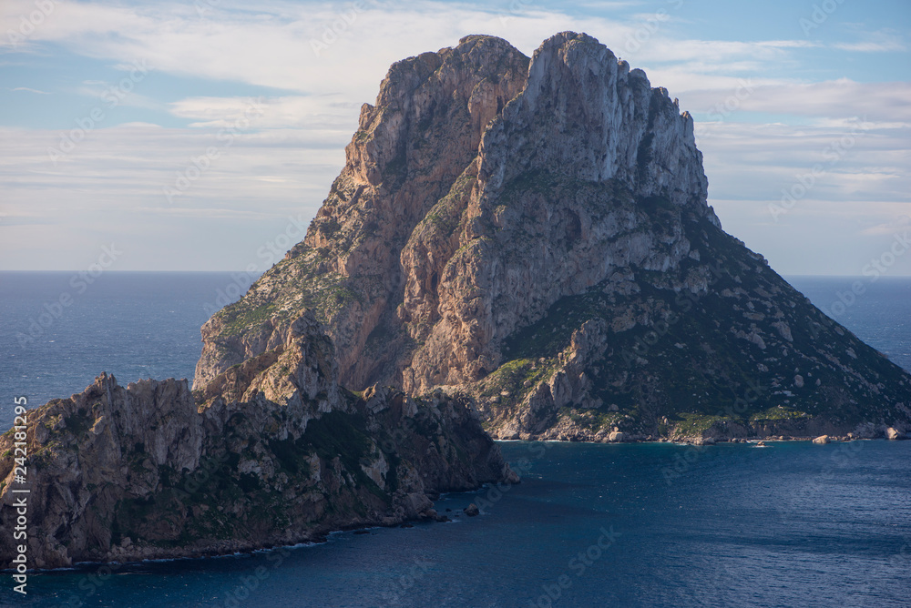 Views from the viewpoint of Es Vedra in Ibiza
