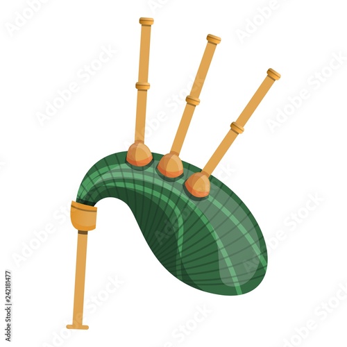 Fotografie Scottish bagpipes icon
