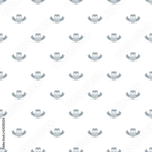 Treasure pattern vector seamless repeat for any web design