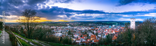 Photos Ravensburg Panorama mit Mehlsack im Herbst
