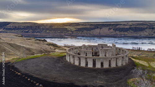 Schilderij op canvas Columbia River Overlook