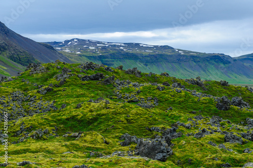 Volcanic landscape in the Snaefellsnes peninsula