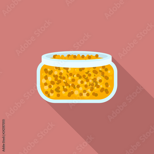 Pollen icon. Flat illustration of pollen vector icon for web design