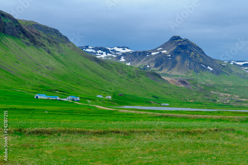 Landscape and countryside in the Snaefellsnes peninsula