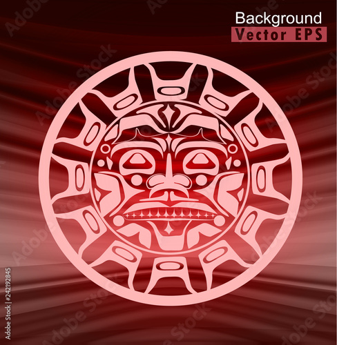 Ancient God Face
