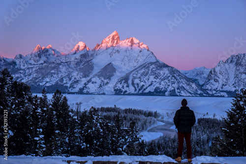 Watching the Alpenglow
