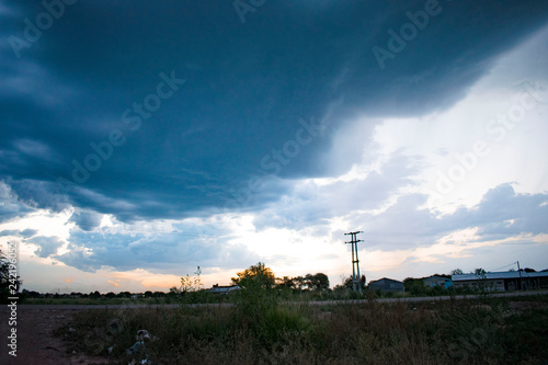 Atardecer con Nubes