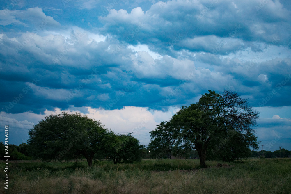 Obraz premium Atardecer con Nubes