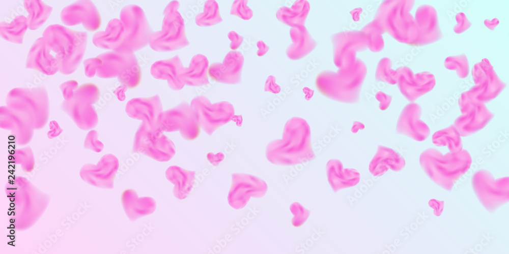 Hearts of confetti for valentines day Hearts of confetti for valentines day