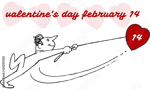 valentine's day february 14