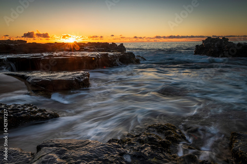 Sandy Beach Hawaii Sunrise