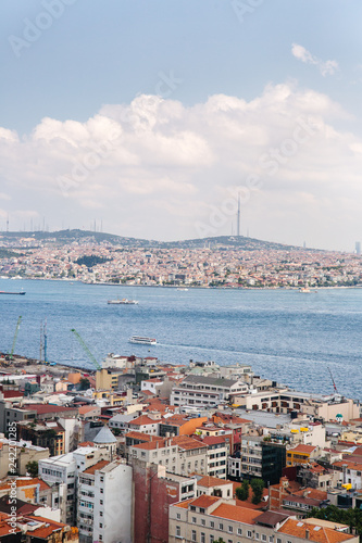 View over the city of Istanbul