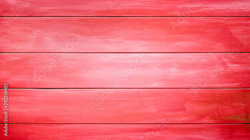 Red wood planks background