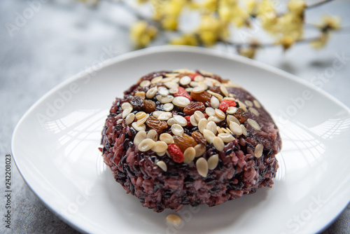 Babao Rice with Chinese Traditional New Year's Flavor photo