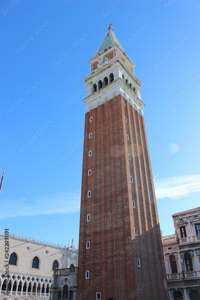 st marks campanile di san marco in venice italy