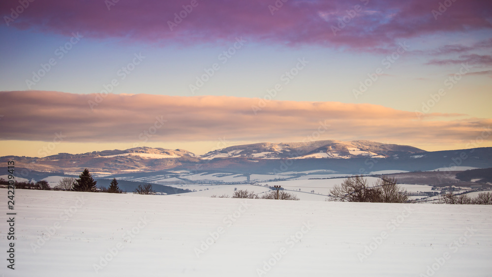 Great Javorina is the highest peak of the White Carpathians