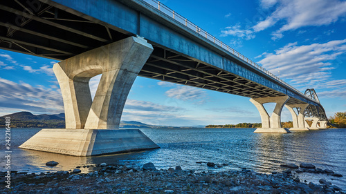bridge over the river