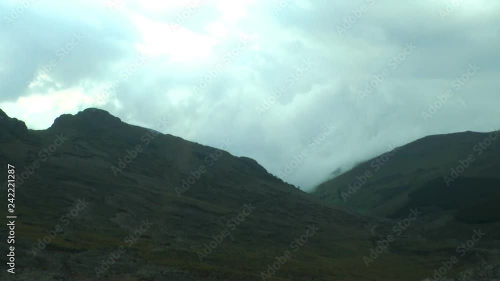 Ridge-back Mountains in Ecuador Ridge-back Mountains in Ecuador