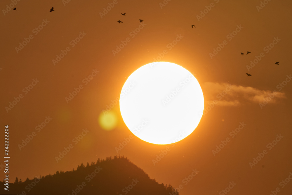 Fotografie sonnenuntergang