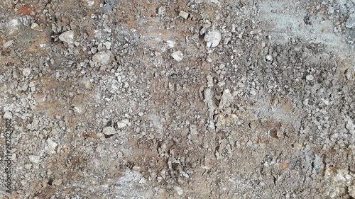 Soil and sand skin  taxture and taxture detail of surface is identity background