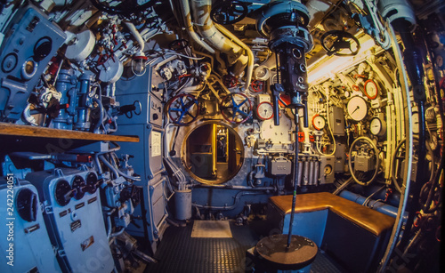 inside a submarine