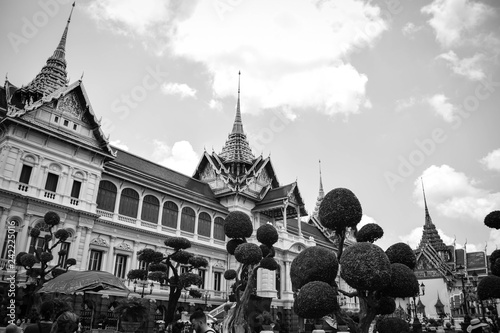 Grand Palace Black and white photo