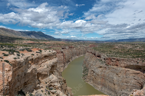 Bighorn Canyon National Recreation Area in Wyoming and Montana, USA
