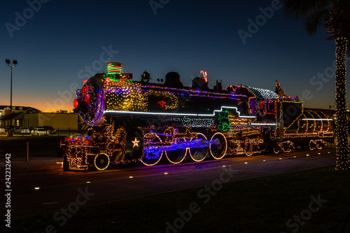 Christmas Steam Locomotive