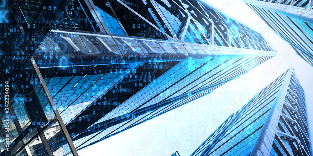 Obraz premium Successful industrial architecture