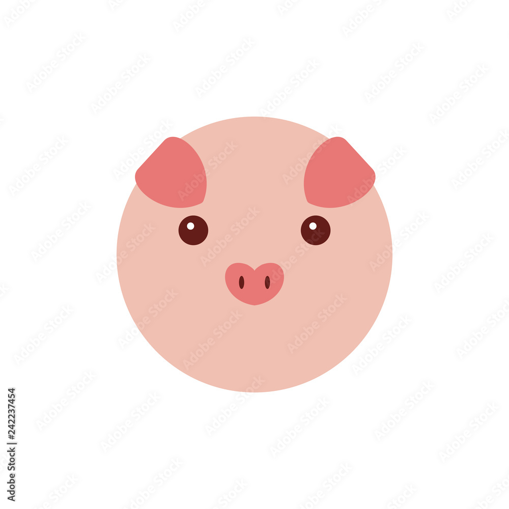 chinese happy new year sweet pig vector illustration design concept chinese happy new year sweet pig vector illustration design concept