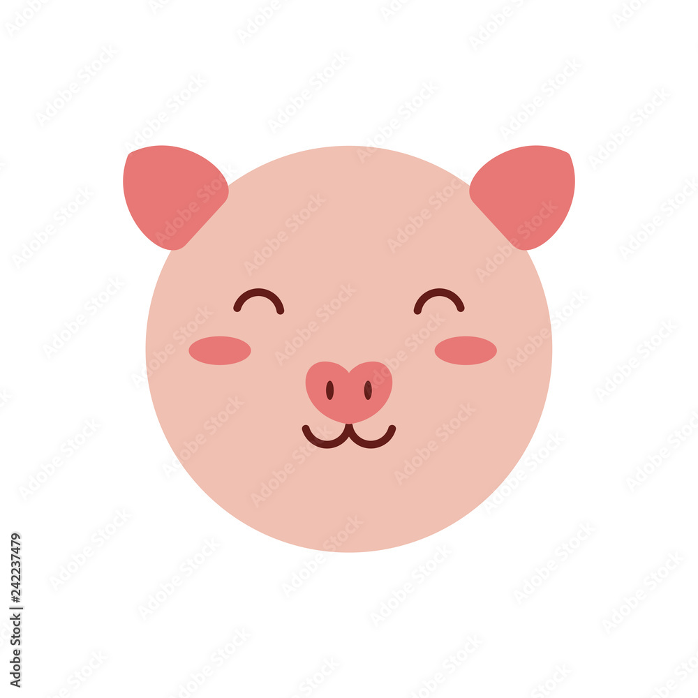 chinese happy new year sweet pig vector illustration design concept chinese happy new year sweet pig vector illustration design concept