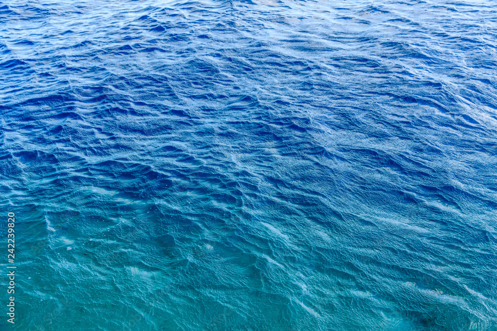 Background of Red sea water surface