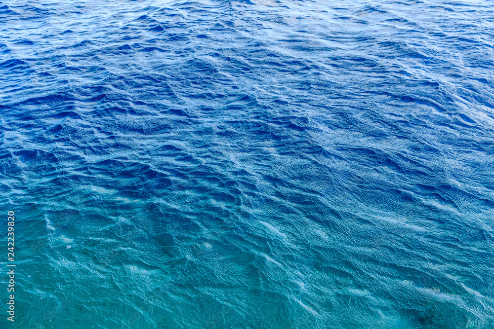 Obraz premium Background of Red sea water surface