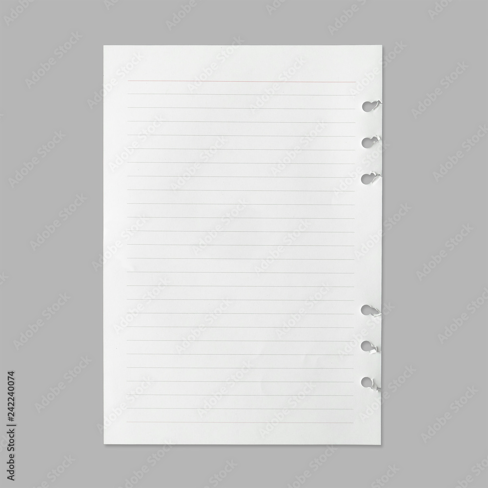 White sheet of paper texture for background with clipping path. White sheet of paper texture for background with clipping path.