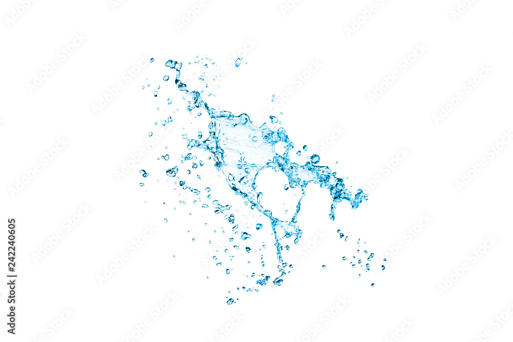 Water Splash isolated on white background Water Splash isolated on white background