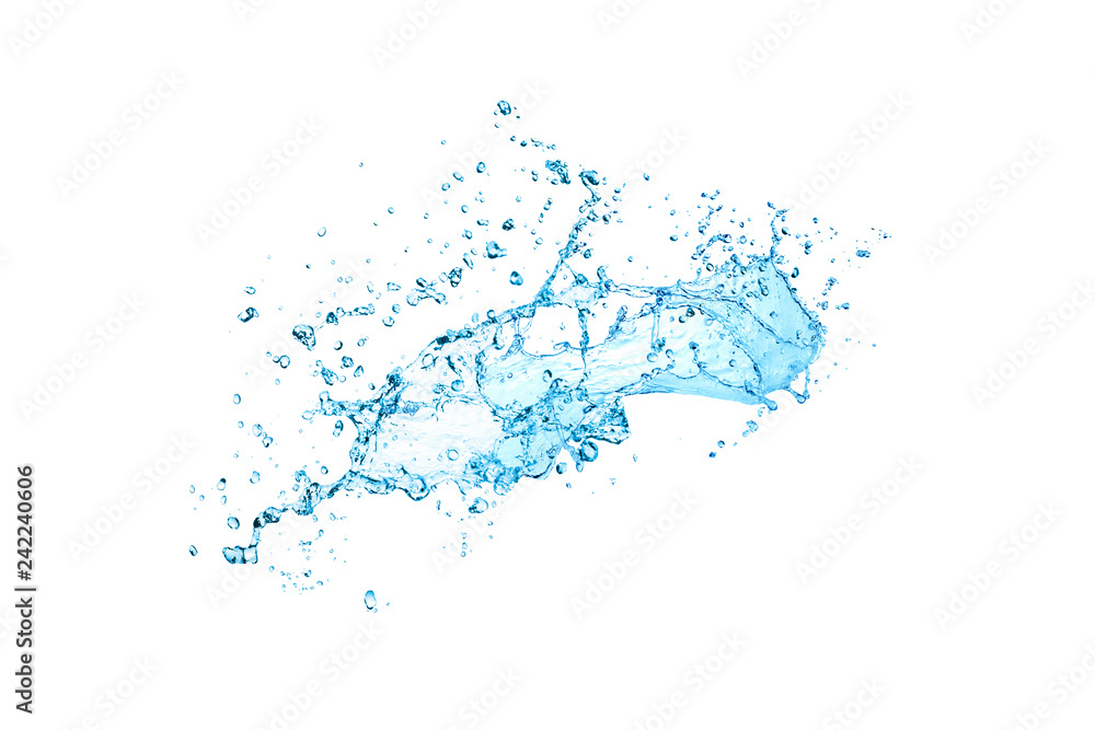 Water Splash isolated on white background Water Splash isolated on white background