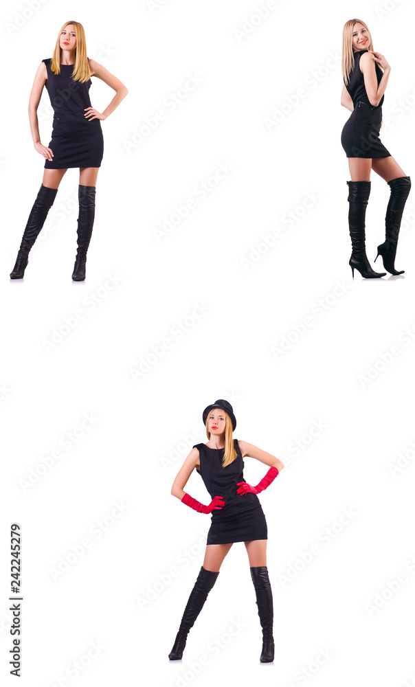 Beautiful woman wearing topboots Beautiful woman wearing topboots