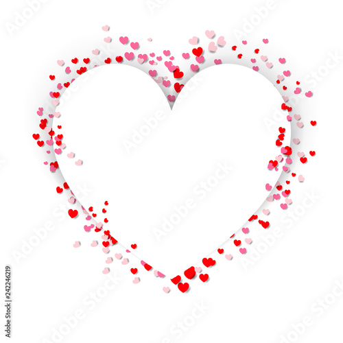 Heart shape glitter background for valentine s day  mother s day  and wedding day - Valentine Heart - Valentine Background