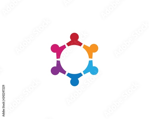 community care Logo template