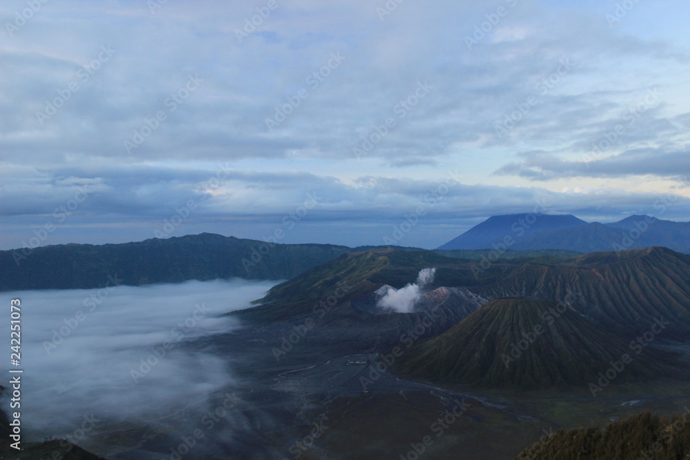 pictorial bromo mountain of the east java, Indonesia