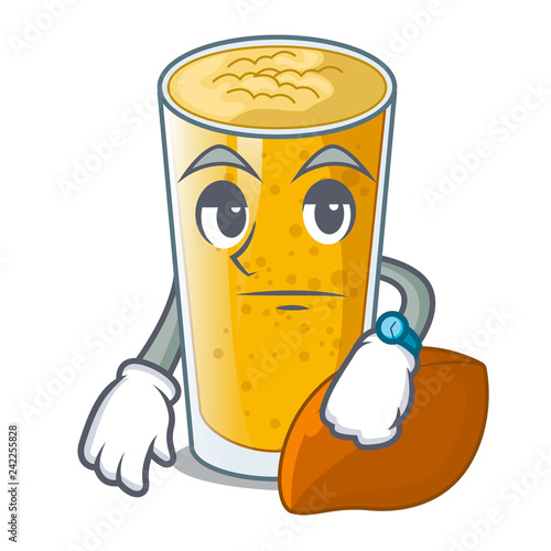 Waiting lassi mango in the character fridge