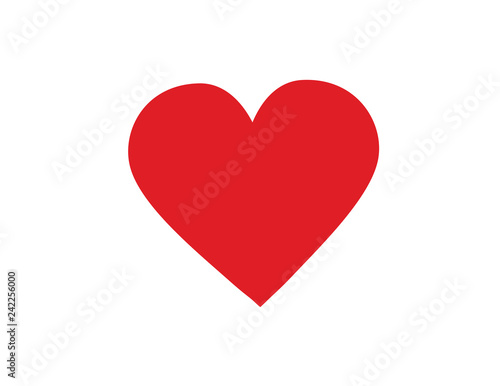 Free Download Vector heart flat icon design. Health and medicine. Love and romance. - GFXLoad