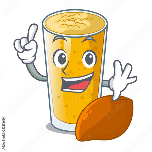Finger lassi mango in the character fridge