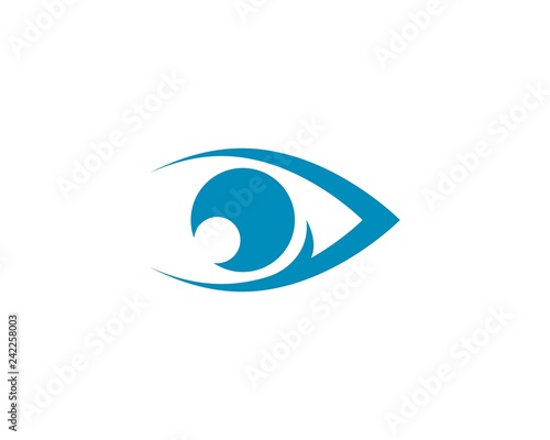 Branding Identity Corporate Eye Care vector logo design - Vector