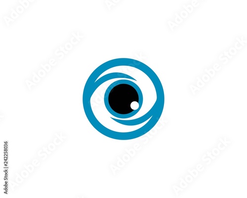 Branding Identity Corporate Eye Care vector logo design - Vector