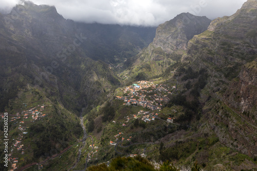 Valley of the Nuns  Curral das Freiras on Madeira Island  Portugal