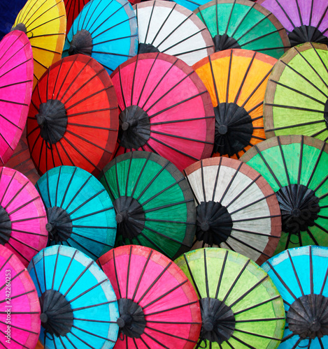Coloured Umbrellas