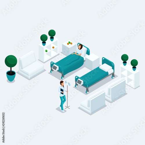 Isometry Cabinet Hospital Front View