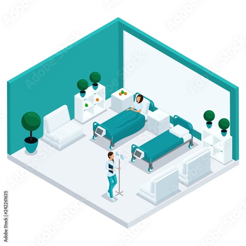 Isometry Cabinet Hospital Front View